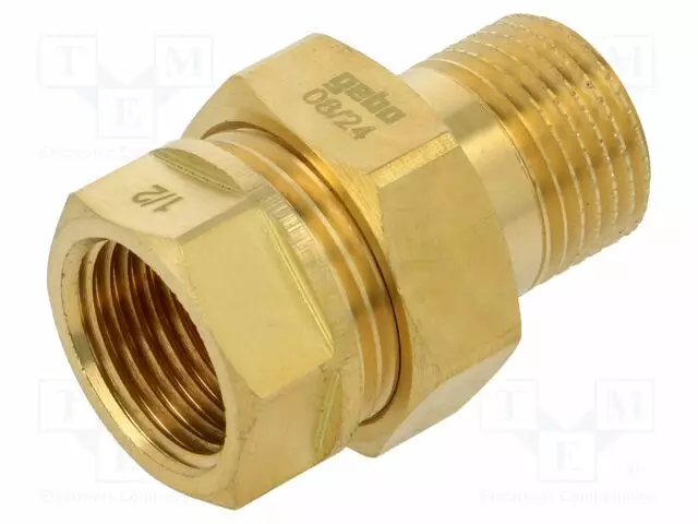 LIITIN: KAKSOISLIITIN - MAX.6BAR@ - Liittimet ja johdot pneumatiikkaan - 331-4BR - 1