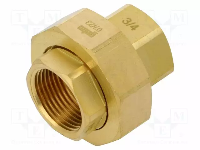 LIITIN: KAKSOISLIITIN - MAX.6BAR@ - Liittimet ja johdot pneumatiikkaan - 340-5BR - 1