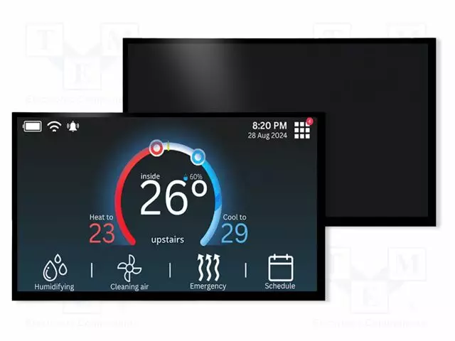TFT NÄYTTÖ - 10,1" - 1024X600 - VALAISTUS: LED - 235X143MM - RGB - TFT-näytöt - 4DLCD-101-CT-R - 1