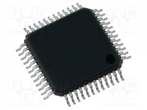 IC: ARM-MIKROOHJAIN - TQFP48 - 1,68÷3,6VDC - ULK.KATK: 32 - CMP: 1 - ARM 32-bit sarja - ATSAM4LS2AA-AUR - 1