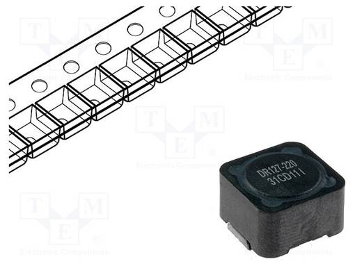 SMD KURISTIN 22UH - 4AOHM - Kuristimet - DR127-220-R - 1