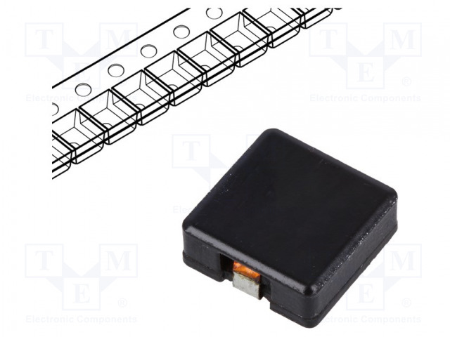 SMD KURISTIN 10,9UH - ITOIMINTA: 8,5A - R: 14OHM - ±15% - Kuristimet - HC9-100-R - 1