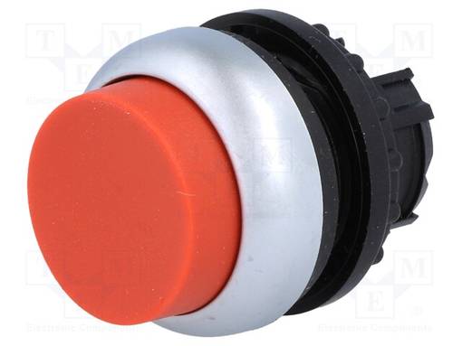 PAINOKYTKIN - 22MM - ASENNOT: 2 - PUNAINEN - EI OLE - IP67 - Taulukytkimet, standardi 22mm - M22-DRH-R - 1