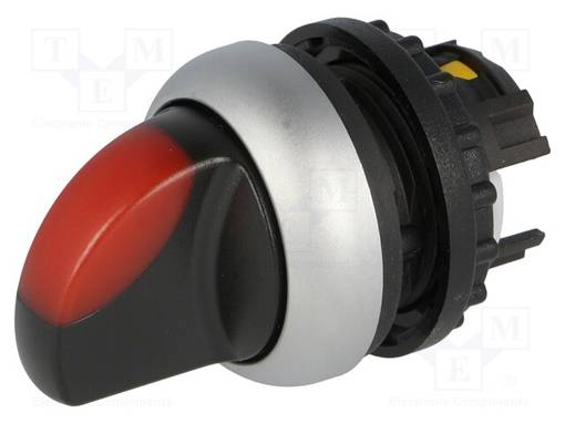 KIERTOKYTKIN - 22MM - ASENNOT: 1 - PUNAINEN - IP67 - AS: 3 - Taulukytkimet, standardi 22mm - M22-WLK3-R - 1