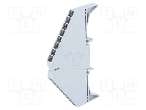 LIITIN: KISKO-17,5A - JOUSIPURISTIN - HARMAA - POLYKARBONAATTI - Kiskoliittimet - PPV8GR35X15DGR - 1