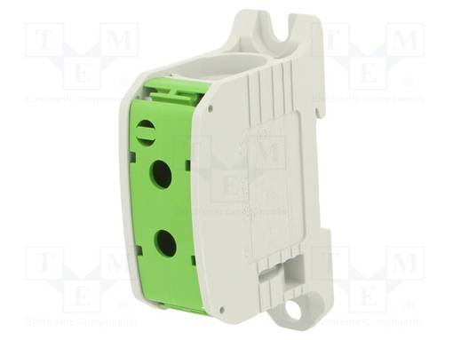 LIITIN: KISKO-STB - 232A - 1KV - RUUVI TERMINAALI - VIHREÄ - 95MM2 - Kiskoliittimet - STB95GR - 1