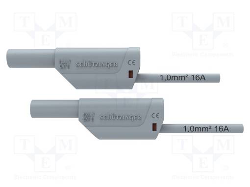 MITTAUSJOHTO - 16A - BANAANIPISTOKE 4MM,MOLEMMIN PUOLIN - PIT: 1,5M - Mittausjohdot - VSFK85001150-GR - 1