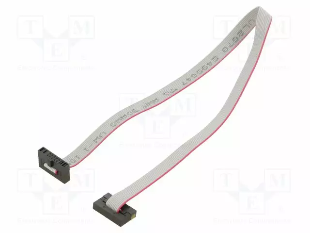 IDC-LIITTIMILLÄ VARUSTETTU NAUHAKAAPELI - IDC,MOLEMMIN PUOLIN - IDC liittimillä varustetut nauhakaapelit - FFSD05D100001NSR - 1