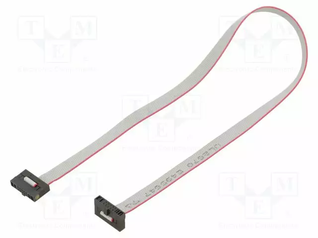 IDC-LIITTIMILLÄ VARUSTETTU NAUHAKAAPELI - IDC,MOLEMMIN PUOLIN - IDC liittimillä varustetut nauhakaapelit - FFSD05D120001NSR - 1