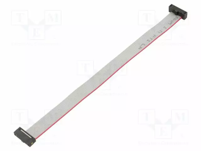 IDC-LIITTIMILLÄ VARUSTETTU NAUHAKAAPELI - IDC,MOLEMMIN PUOLIN - IDC liittimillä varustetut nauhakaapelit - FFSD07D059001NR - 1