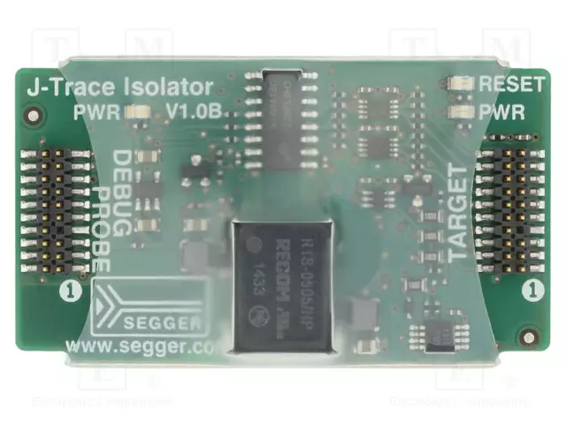 ADAPTERI: LAAJENNUSMODUULI - 19PIN 0,05" ARM CORTEX-M X2 - Ohjelmointilaitteet - J-TRACE-ISOLATOR - 1