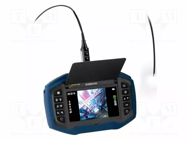 TARKASTUSKAMERA - LCD NÄYTTÖ TFT 5" - KAMERAN RESOL: 400X400 - Endoskooppi- ja tarkastuskamerat - PCE-VE270HR - 1