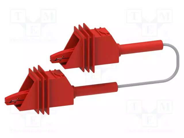 MITTAUSJOHTO - 10A - MOLEMMIN PUOLIN,KROKOTIILIPURISTIN - PIT: 1M - Mittausjohdot - PJP55005500-100R - 1