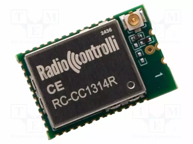 IOT MODUULI - 868MHZ,915MHZ - -110DBM - 1,8÷3,8VDC - 14DBM - SMD - SMA - RF moduulit - RC-CC1314R - 1