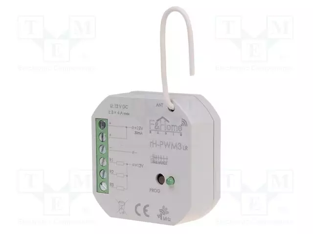 3-KANAVAINEN OHJAIN - F&HOME - 868MHZ - Valvontareleet - RH-PWM3-LR - 1