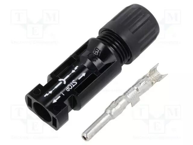 AURINKOPANEELILIITIN - PISTOKE - UROS - MC4 - 39A - 1KV - IP2X,IP65,IP68 - Aurinkopaneeli liittimet - 32.0015P0001-UR - 1