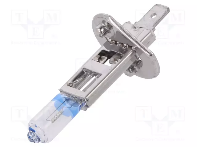 AUTOPOLTTIMO-P14,5S - H1 - SININEN,LÄPINÄKYVÄ - 12V - 55W - 3700K - Ajoneuvojen polttimot ja LEDit - EB6448TR - 1