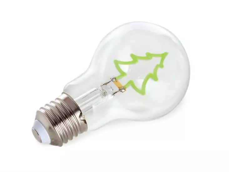 DECO BULB - christmas bulb tree - green wire - 220-240 V - Jouluvalot ja sisustusvalot - V-TREE-2W-GR - 1