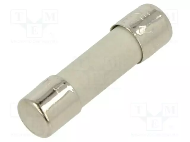 1A - 250VAC - HIDAS SULAKE - 5X20MM - 5HT - Sulakkeet 5x20mm - hitaat - 5HT-1-R - 1