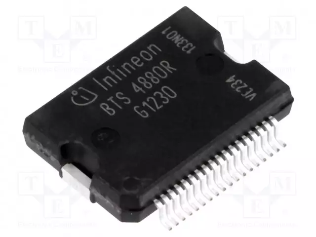 IC: POWER SWITCH - HIGH-SIDE - 0,625A - CH: 1 - N-CHANNEL - SMD - BSSOP36 - Power switches - mikropiirit - BTS4880R - 1