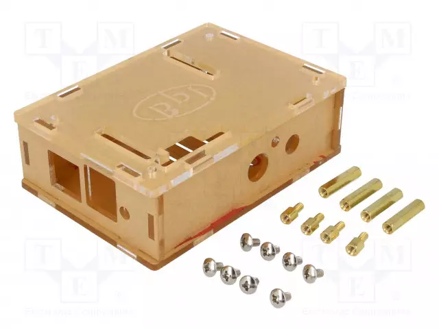 LAITEKOTELO - PLEXIGLASS PMMA - VÄRITÖN - Arduino Raspberry kotelot - BANANA-BOX-TR - 1