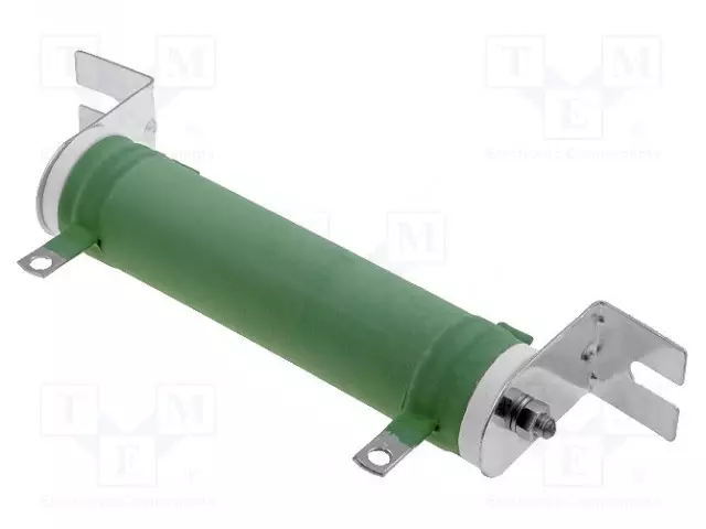 LANKAVASTUS - 10OHM - 80W - ±5% - Ø31X115MM - 400PPM/°C - SILMUKKA - Tehovastukset - QL80-10R - 1