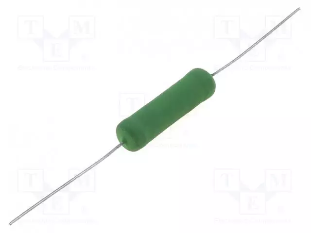 LANKAVASTUS - 1OHM - 8W - ±5% - Ø0,8X38MM - Ø8,5X30MM - 400PPM/°C - Tehovastukset - KNP08WS-1R - 1