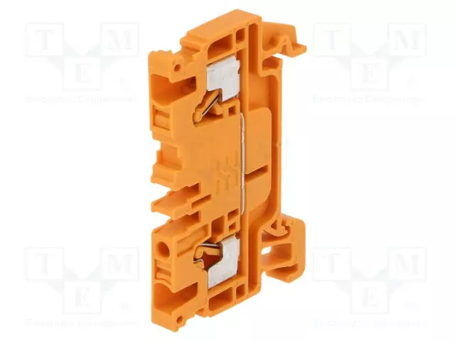 LIITIN: KISKO-24A - JOUSIPURISTIN - ORANSSI - WEMID - 2,5MM2 - NAVAT: 1 - Kiskoliittimet - A2C2.5OR - 1