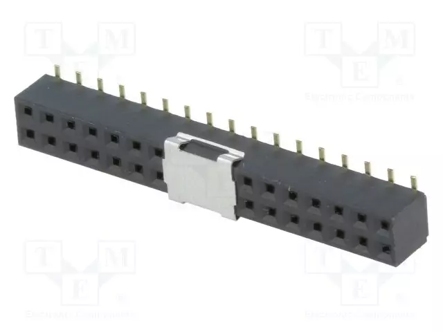 PIIKKIRIMALIITIN - N LIITINAARAS - PIN: 34 - SMT - PYSTYSUORA - 2MM - 2X17 - Piikkirimaliittimet - C6802-34BDGHYPR - 1