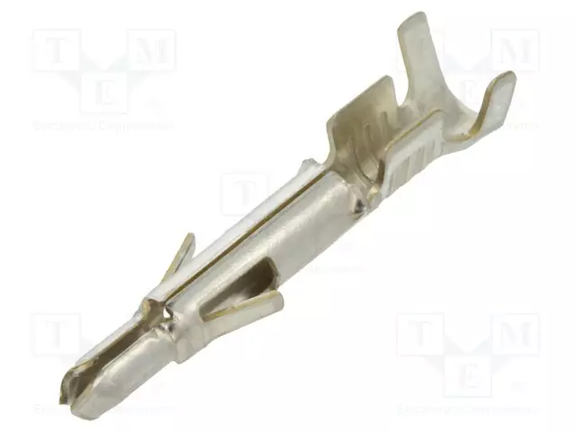 LIITOS - UROS - MESSINKI - TINATTU - 20AWG÷16AWG - JOHTOON,PURISTUS - Signaaliliittimet rasteri 6,35mm - DME-B-C-M-R - 1