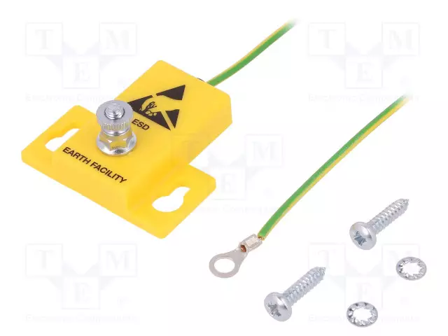 MAADOITUSPISTOKE - ESD - VARUSTUS: MAADOITUSKAAPELI (2,5M) - SEINÄ- - ESD lisätarvikkeet - CPG4040-1R - 1