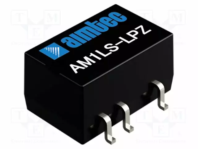 DC/DC MUUNNIN - 1W - TULOJÄNNITE 4,5÷5,5VDC - LÄHTÖJÄNNITE 15VDC - ILÄH: 67MA - OUT: 1 - DC/DC muuntimet - AM1LS0515SH30LPZTR - 1
