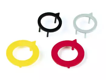 NUOLI 21mm:n NUPILLE (PUNAINEN) - Potentiometrien nupit - PL21R - 1