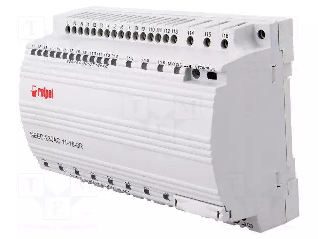 OHJELMOITAVA RELE - OUT 1: 250VAC/10A - IN: 16 - ANALOG.-SYÖTÖT: 3 - Ohjelmoitavat releet - NEED230AC11168R - 1