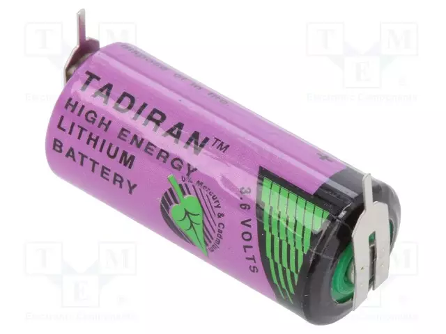 PARISTO: LITIUM- (LTC) - 2/3AA,2/3R6 - 3,6V - 1600MAH - Ø14,7X33,5MM - Alkaliparistot - SL-861PR - 1