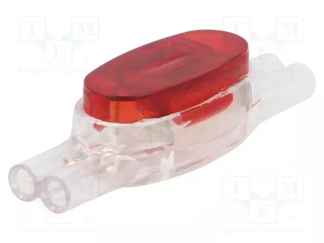 PIKALIITIN - PRESSLOK - JOHTOON - IDC - PUNAINEN - 19AWG÷24AWG - NAVAT: 2 - WAGO ja muut pikaliittimet - SL-U1R - 1