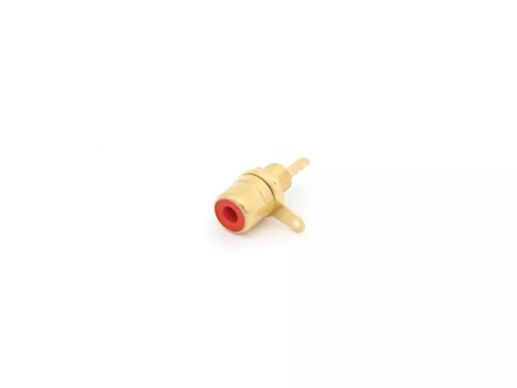 RCA RUNKOLIITIN KULLATTU - PUNAINEN - Plugit ja jakit - CA056R - 1