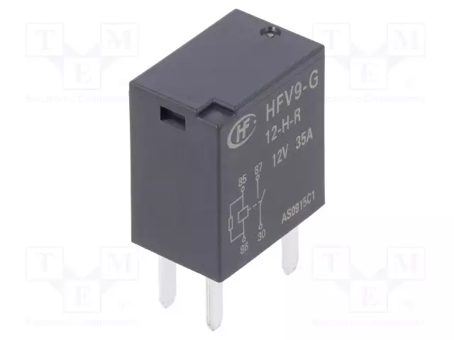 RELE - SPST-NO - UKELAN: 12VDC - 35A - AUTOSULAKE - Autoreleet - HFV9-G12-H-R - 1