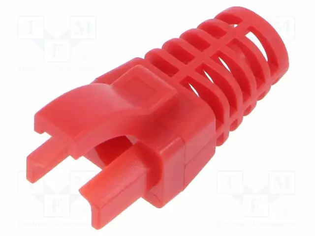 RJ45 LIITTIMEN SUOJAUS - PUNAINEN - RJ liittimet - MHRJ45SRI-R - 1
