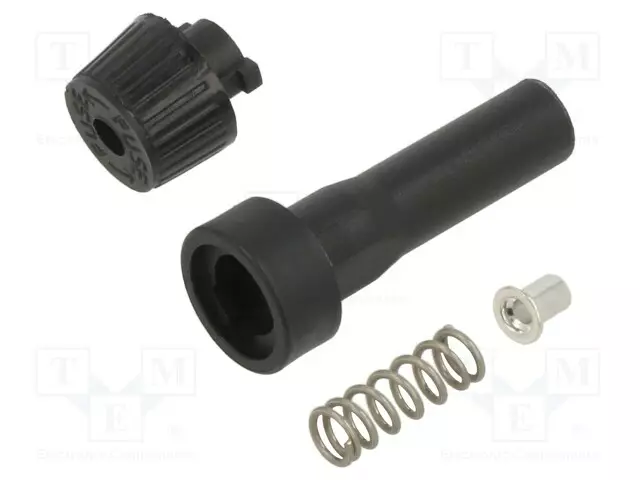 RASIA - 6,3X32MM - JOHTOON - IMAX: 30A - UZNAM: 32V - MUSTA - Sulakepitimet - BK-HHJ-B-R - 1