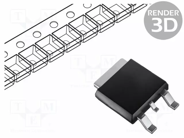 TRIAKKI - 200V - 8A - DPAK - IFSM: 80A - Triakit - FT0813BD00TR - 1