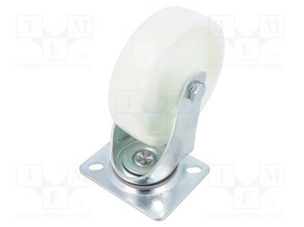 KULJETUSPYÖRÄ - Ø: 125MM - W: 37MM - H: 156MM - VÄÄNTÖ-150KG - TERÄS - Kuljetuspyörät - KPE-PPB-125S - 1