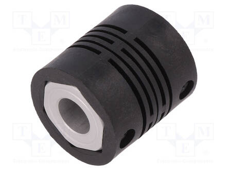 KYTKIN - Ø1: 8MM - Ø2: 6MM - ALUMIINI,POLYAMIDI,LASIKUITU - -10÷80°C - Teollisuus enkooderit - KUP-0608-S - 1