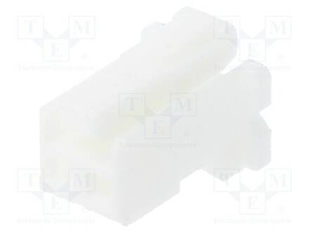 LIITIN: JOHTO-LEVY - PISTOKE - NAARAS - PIN: 2 - PA - 3A - SUORA - PURISTUS - Signaaliliittimet rasteri 2,00mm - PAP-02V-S - 1