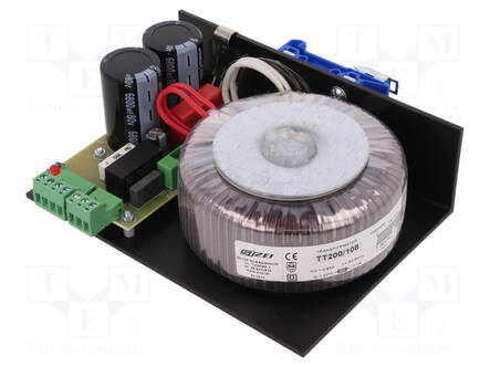 VIRTALÄHDE - 200W - 230VAC - 4A - LISÄTOIMITOJA: SOFT-START - 120X170MM - Sähkömoottorit - ZN350-L-SS - 1