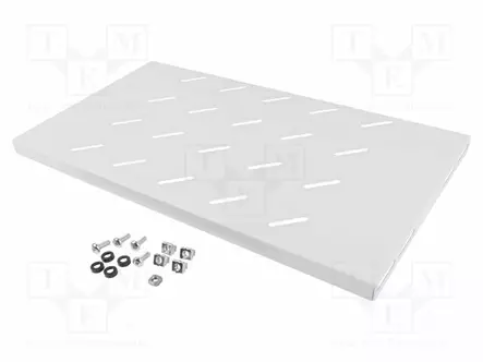 SHELF - 1U - GREY - STANDARD: 19" - RACK SHELF - Räkkikotelot 19' - AK-1001-S - 1