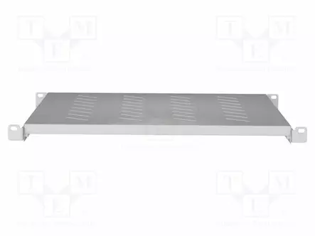 SHELF - 1U - GREY - STANDARD: 19" - RACK SHELF - Räkkikotelot 19' - AK-1005-S - 1