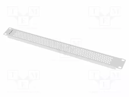 KANNE - 1U - HARMAA - STANDARDI: 19" - REI’ITETTY - Räkkikotelot 19' - AK-1411-S - 1