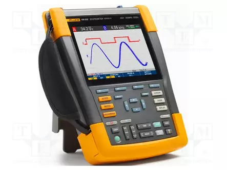 SKOPEMETRI - 500MHZ - 8BIT - VÄRI,LCD - CH: 2 - 5GSPS - 10KPTS/CH - 700PS - Kannettavat oskilloskoopit - FLK-190-502-III-S - 2