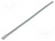 NIPPUSIDE - L: 152MM - W: 4,5MM - RUOSTUMATON TERÄS - TERÄS- - Metalliset nippusiteet ja kiinnityspanna - FIX-STB-152S - 1